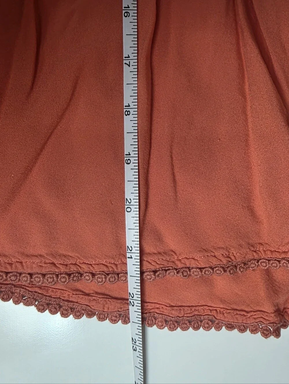 Tucker + Tate Orange Boho Embroidered Girls Dress with Lace Yoke - 4